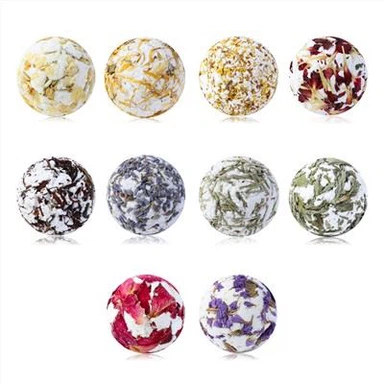 Bombe za kupanje sa suvim cvećem